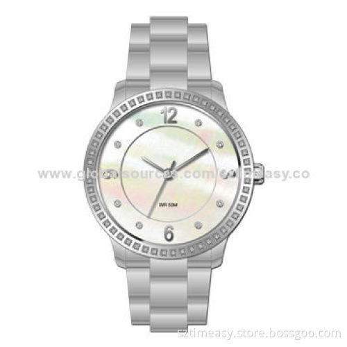 Fashion unisex business metal watch (orologio da polso)